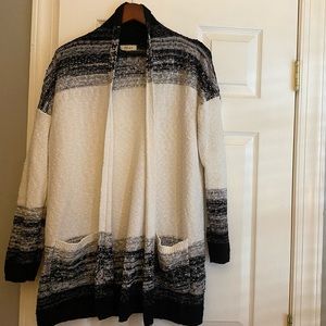 Long boho cardigan